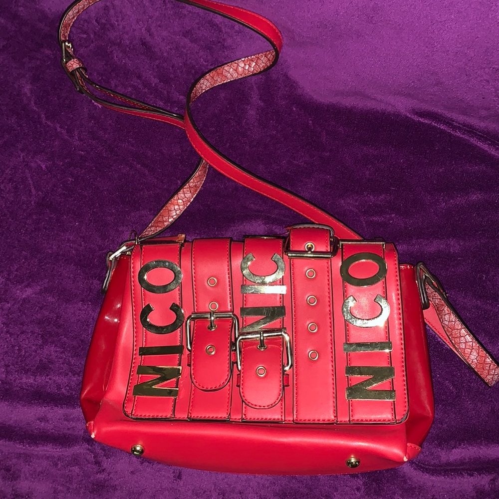 Red Nicole Lee Bag